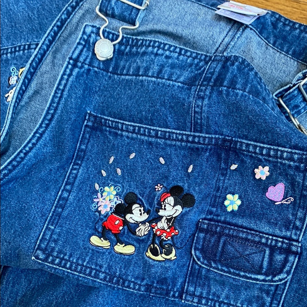 90s Disney Denim Overalls